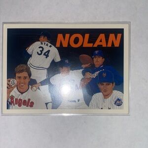 Nolan Ryan Baseball Card